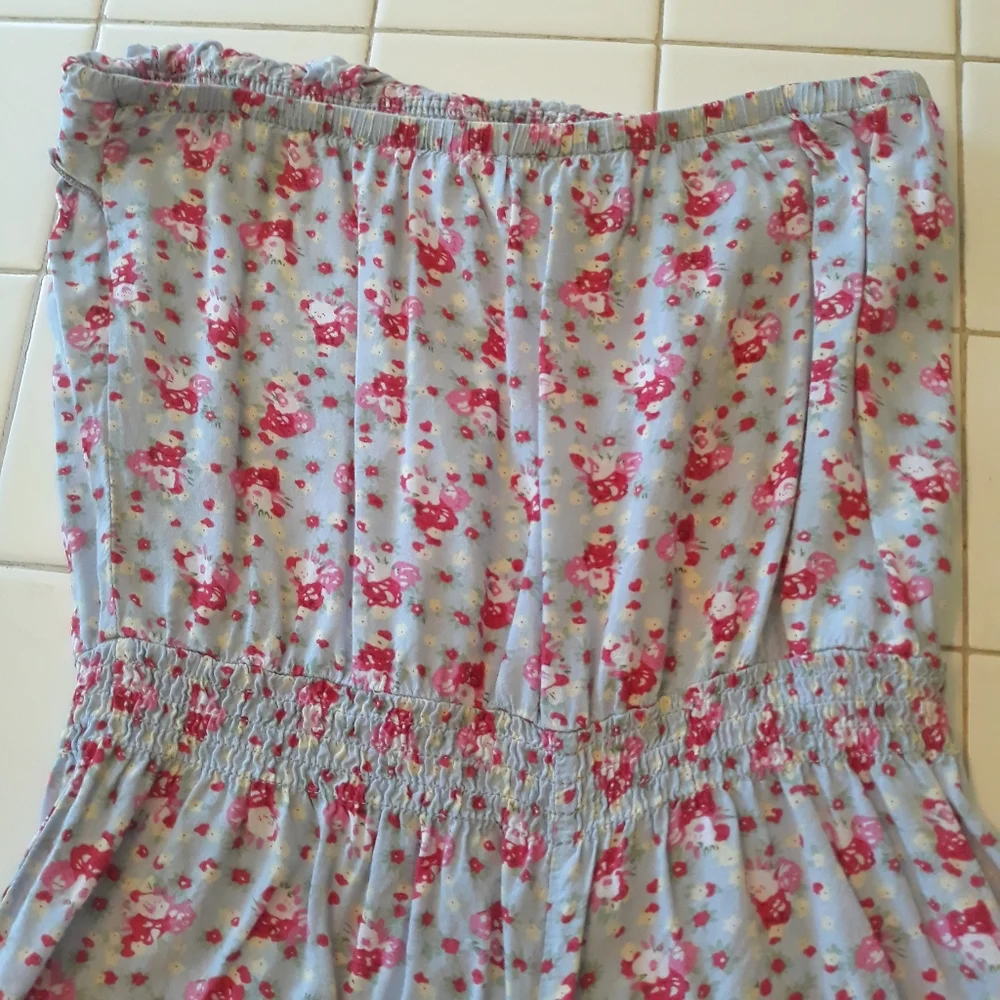 Women’s Strapless romper shorts summer pool beach sport party ruffle athleisure